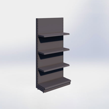 Wall shelving cream white h:215/57