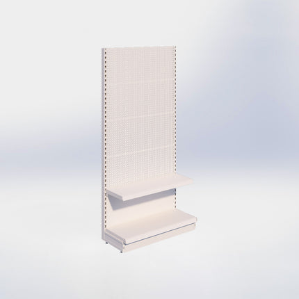Wall shelving cream white h:215/57