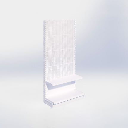 Wall shelving cream white h:215/57