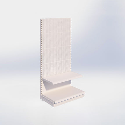 Wall shelving cream white h:215/57