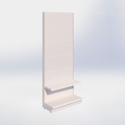 Wall shelving cream white h:215/57