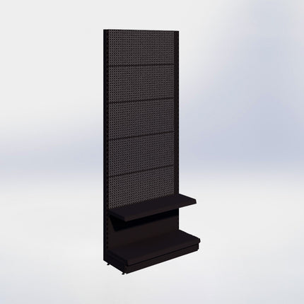 Wall shelving cream white h:215/57