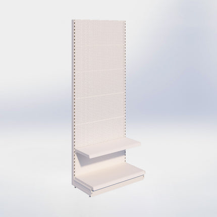 Wall shelving cream white h:215/57