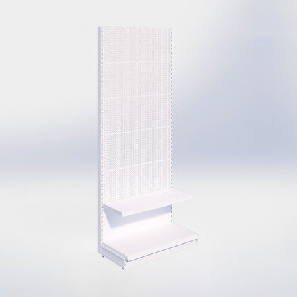 Wall shelving cream white h:215/57