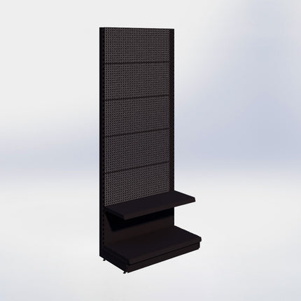 Wall shelving cream white h:215/57