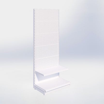 Wall shelving cream white h:215/57