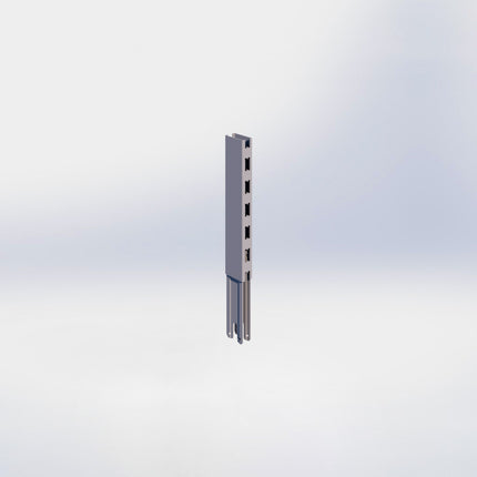 Verlengstuk - H30 x B3 x D6 cm - Grijs