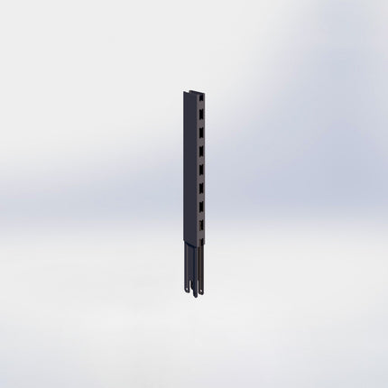 Verlengstuk - H40 x B3 x D6 cm - Antraciet