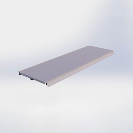 Legplank - L100 x D30 cm - Grijs