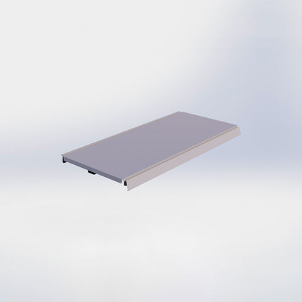 Legplank - L66,5 x D30 cm - Grijs