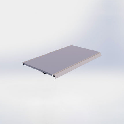 Legplank - L66,5 x D37 cm - Grijs