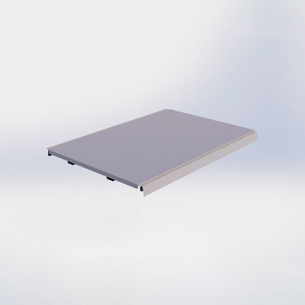 Legplank - L66,5 x D47 cm - Grijs