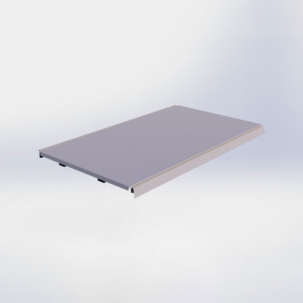 Legplank - L80 x D47 cm - Grijs