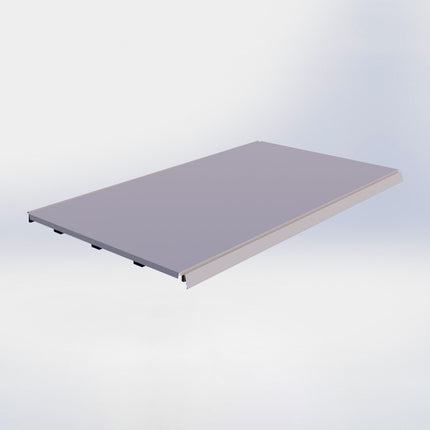 Legplank - L100 x D57 cm - Grijs