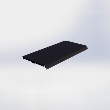 Legplank - L66,5 x D30 cm - Zwart