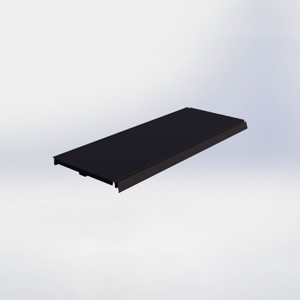 Legplank - L80 x D30 cm - Zwart