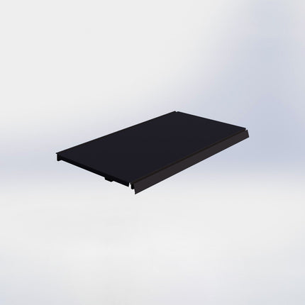 Legplank - L66,5 x D37 cm - Zwart