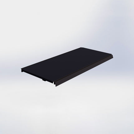 Legplank - L80 x D37 cm - Zwart