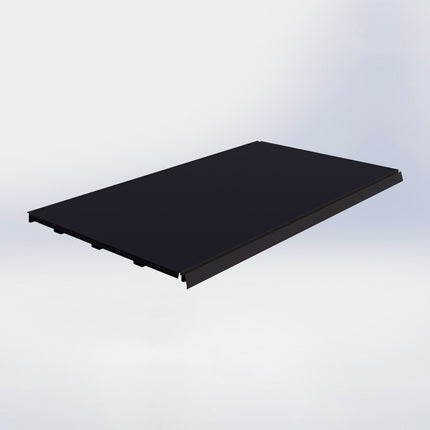 Legplank - L100 x D57 cm - Zwart