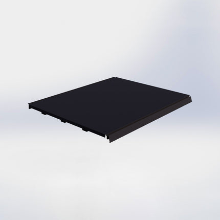 Legplank - L66,5 x D57 cm - Zwart