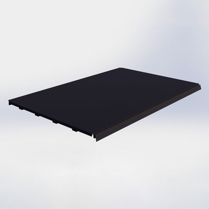 Legplank - L100 x D67 cm - Zwart