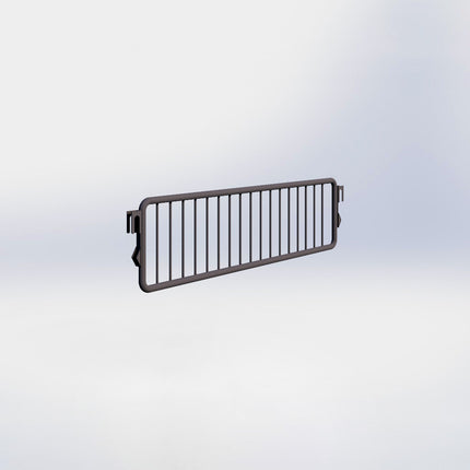 Metalen vakverdelers - H9,5 x D37 cm - Antraciet