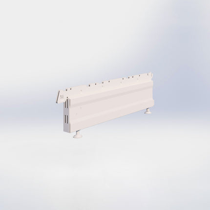 Winkelstelling voet - H16 x D47 cm - Crème wit