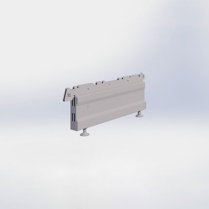 Winkelstelling voet - H16 x D37 cm - Grijs