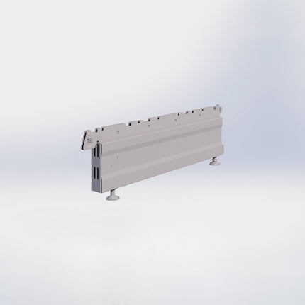 Winkelstelling voet - H16 x D47 cm - Grijs