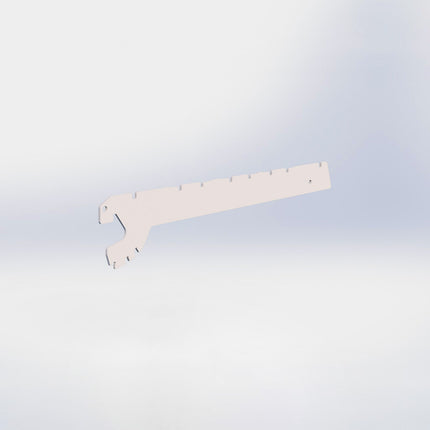 Plankdrager - D37 cm - Crème wit