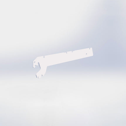 Plankdrager - D30 cm - Wit