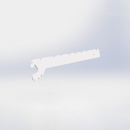 Plankdrager - D37 cm - Wit