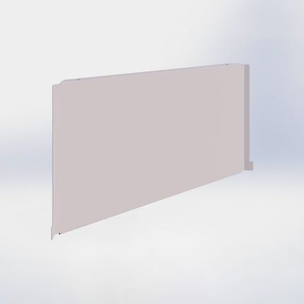 Plint Grijs voor hoekplank van 47 cm