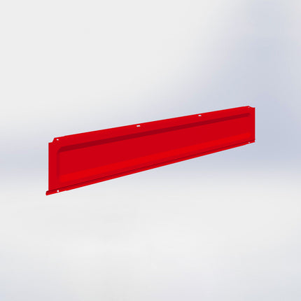 Plint - H16 x B100 cm - Rood