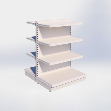 Mittelposition Cremeweiß H:140/57