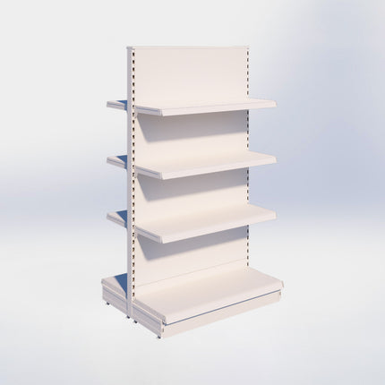 Mittelposition Cremeweiß h180/37