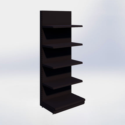 Wall rack Black h:215/57
