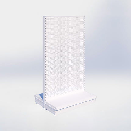 Mittelposition Perforation Weiß h180/37