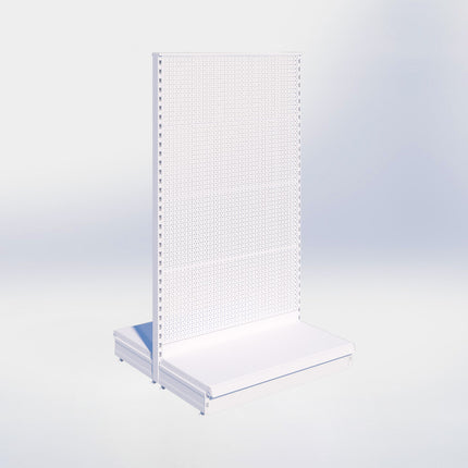 Mittelposition Perforation Weiß h180/47