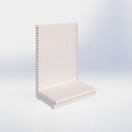 Haupteinheit Perforation Cremeweiß h:140/57