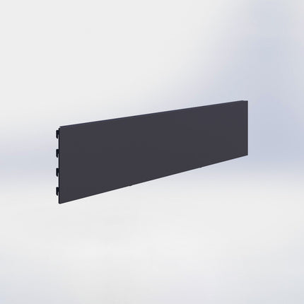 Winkelstelling achterwand glad - H20 x B80 cm - Antraciet