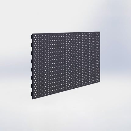 Winkelstelling achterwand perforatie - H40 x B66,5 cm - Antraciet