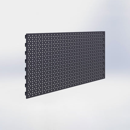 Winkelstelling achterwand perforatie - H40 x B80 cm - Antraciet
