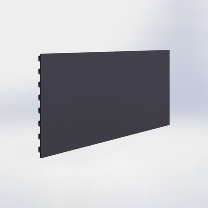 Winkelstelling achterwand glad - H40 x B80 cm - Antraciet