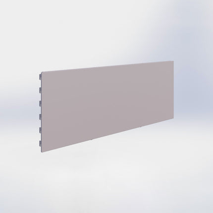 Winkelstelling achterwand glad - H30 x B80 cm - Grijs