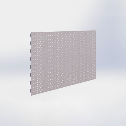 Winkelstelling achterwand perforatie - H40 x B66,5 cm - Grijs