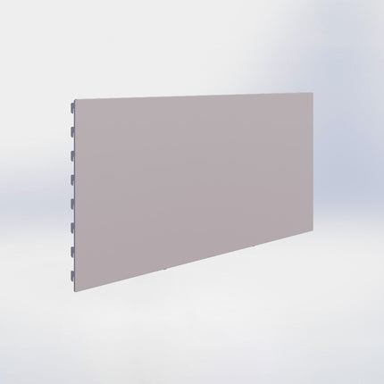 Winkelstelling achterwand glad - H40 x B80 cm - Grijs