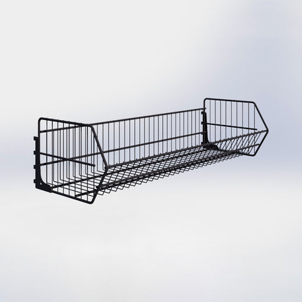 Draadmand - B100 x D37 - Zwart