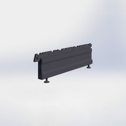 Winkelstelling voet - H16 x D47 cm - Antraciet