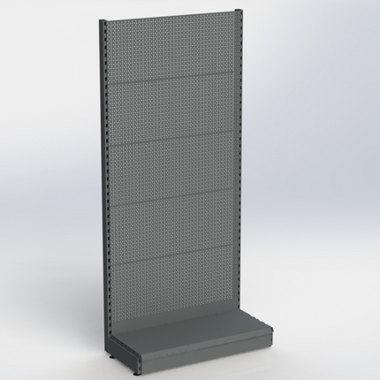 Wall rack Perforation Anthracite h:210/57